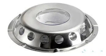 Capot de ventilation translucide