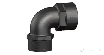 Raccord fileté intérieur-extérieur 90°