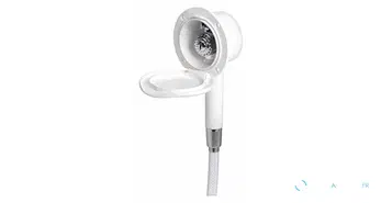 Flexible de douche en acier inoxydable poli 2,5 m