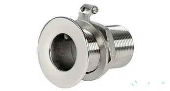 Passe-coque en inox flush