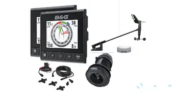 Pack Triton² avec 2 écrans vitesse/profondeur/capteur de vent (sans fil)