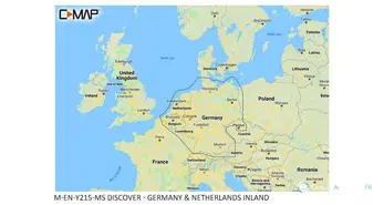 C-MAP DISCOVER - Voies navigables intérieures d’Allemagne et des Pays-Bas