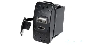 Prise USB-A + USB-C pour Carling