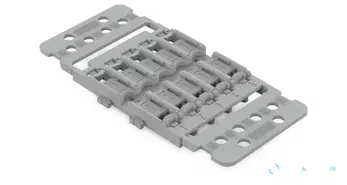 Adaptateur de fixation Wago avec décharge de traction (5V)