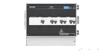 Unité de distribution AC SAC23R-RCBO verte