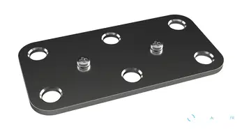 Plaque de liaison DCM (pas de 38x50 mm)