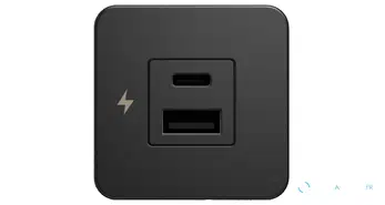 SCANSTRUT Double USB-A + USB-C Tile