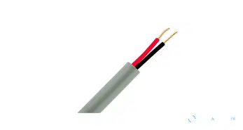 Câble HO5VV-F noir/rouge