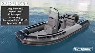 3D Tender Patrol 600